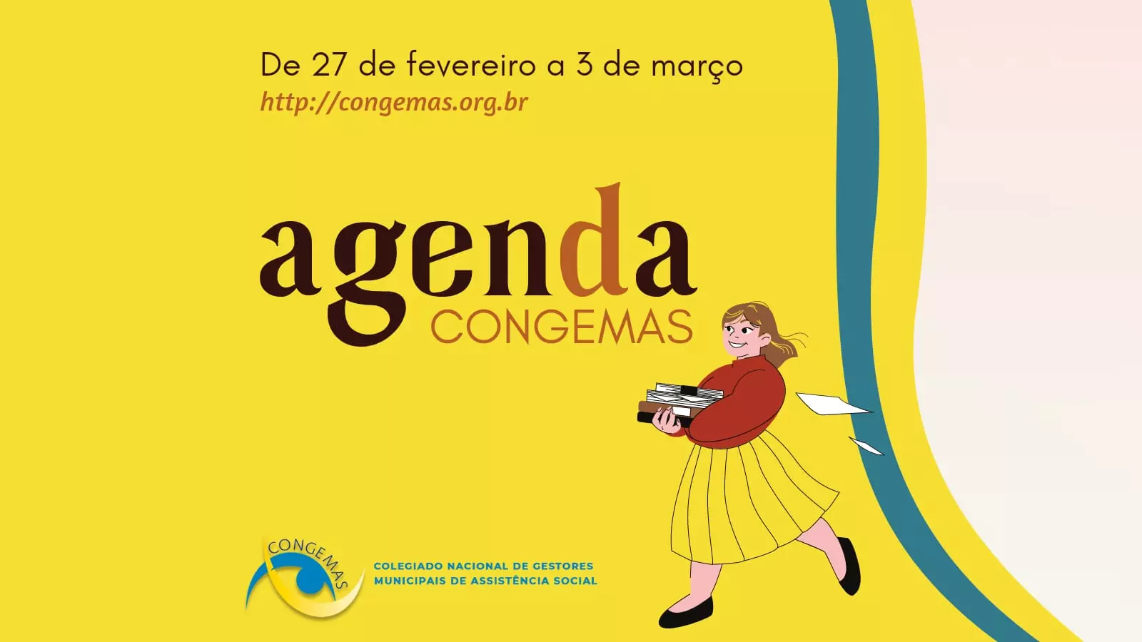 Agenda da semana! (De 27 de fevereiro a 3 de março)